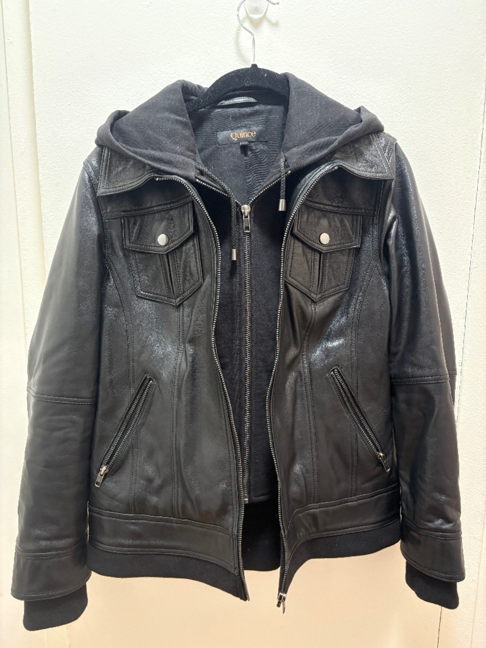 Leather jacket